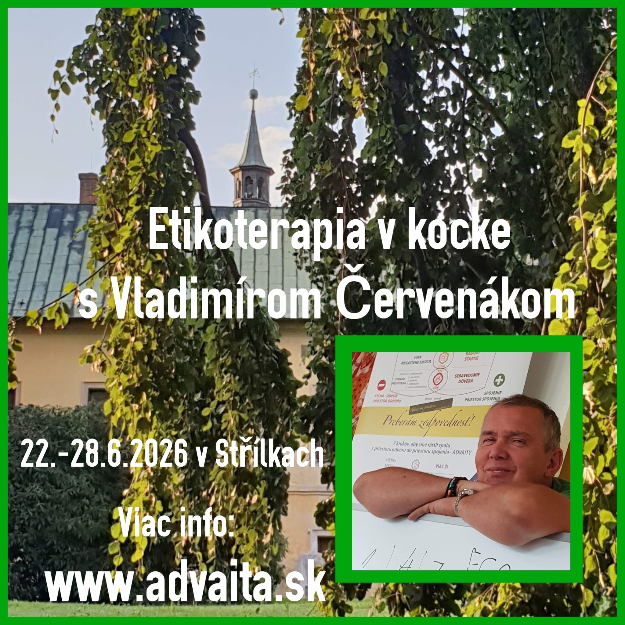 Etikoterapia v kocke alebo ako uzdraviť sám seba? 22. - 28. 06. 2026. 
